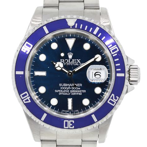 genuine rolex 16610 bezel insert|Rolex 16610 blue bezel.